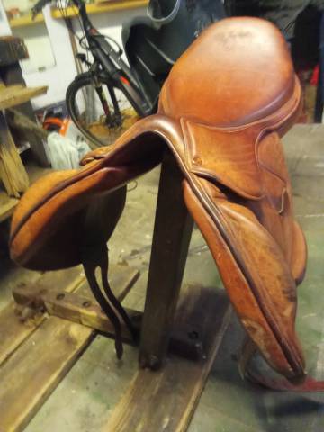 Sella da cross Henri de Rivel  17" - 2016