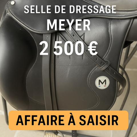 Sella da dressage Meyer  17" - 2017
