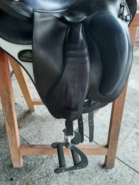 Sella mista Gaston Mercier  17" - 2014