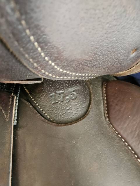 Sella da salto ostacoli Eric Thomas  17.5" - 2019