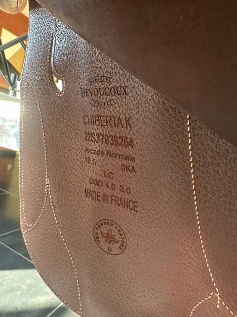 Sella mista Devoucoux  16.5" - 2023