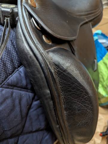 Sella da dressage Prestige Italia  17" - 2010