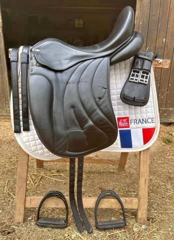 Sella da dressage Eric Thomas  17.5" - 2017