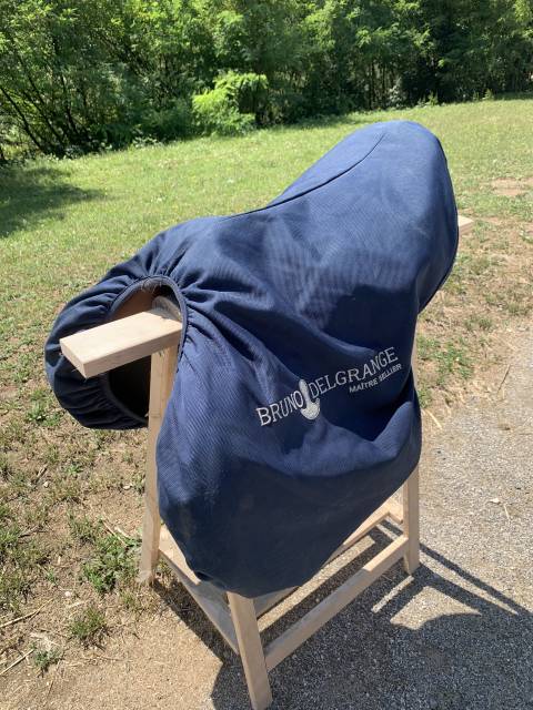 Sella da salto ostacoli Delgrange  17" - 2017