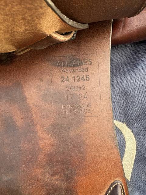 Sella da salto ostacoli Antarès  17" - 2024