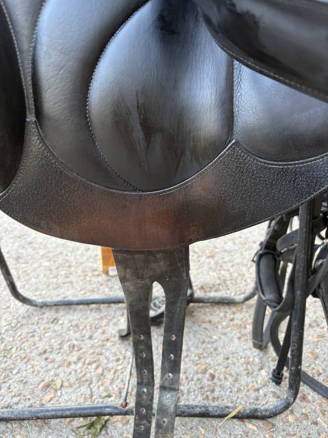 Sella da cross Devoucoux  17.5" - 2009