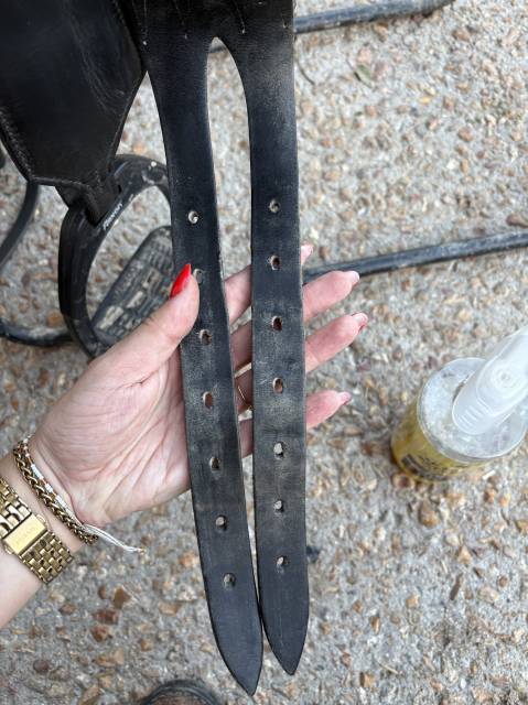 Sella da cross Devoucoux  17.5" - 2009