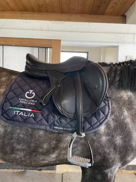 Sella Acavallo 17,5” Modigliani Nero 