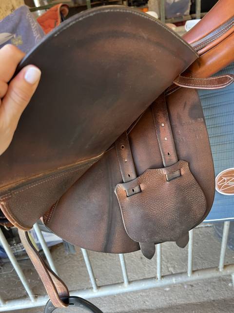 Sella da salto ostacoli Butet  17.5" - 2013