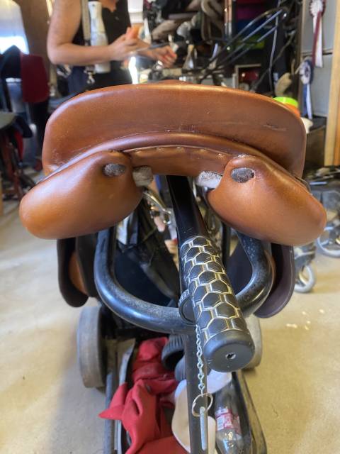 Sella da salto ostacoli Butet  17" - 2019