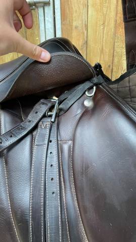 Sella da salto ostacoli Forestier  17.5" - 2024