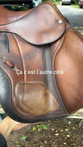 Sella da salto ostacoli CWD  17" - 2013