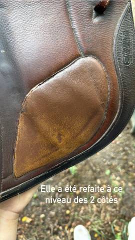 Sella da salto ostacoli CWD  17" - 2013