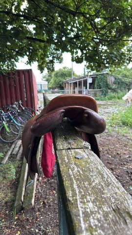 Sella da salto ostacoli CWD  17" - 2013