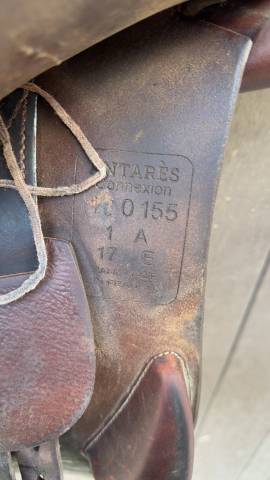 Sella da salto ostacoli Antarès  17" - 2018