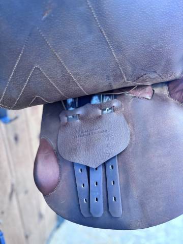 Sella da salto ostacoli Renaissance Demi creuse 18" - 2024