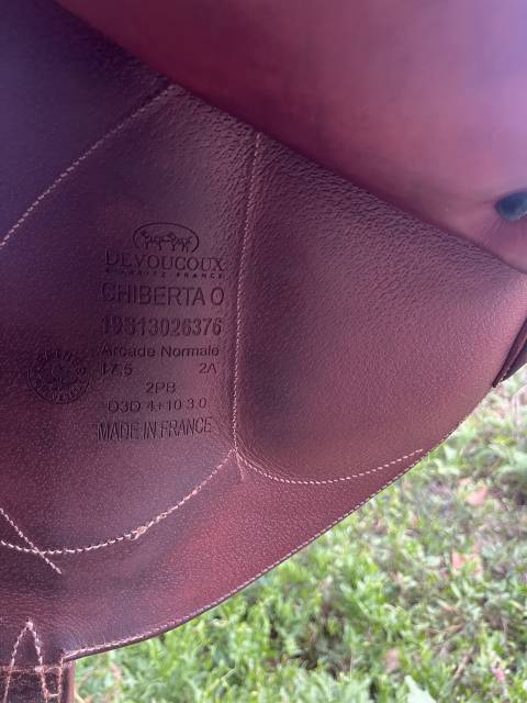 Sella da salto ostacoli Devoucoux  17.5" - 2019