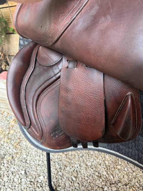 Sella da salto ostacoli CWD  17" - 2006