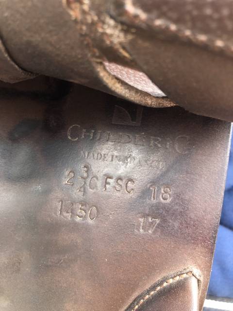 Sella mista Childeric  18" - 2018