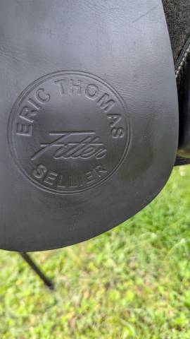 Sella da salto ostacoli Eric Thomas  17" - 2017