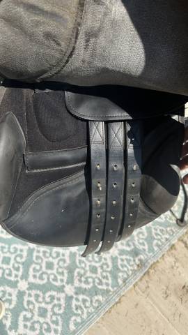 Sella mista Thorowgood  Teonic adaptation  17.5" - 2003