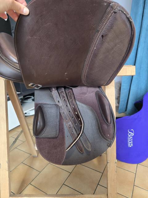 Sella da salto ostacoli Bates  17" - 2022