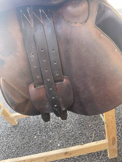 Sella da salto ostacoli Antar&egrave;s  17.5" - 2012