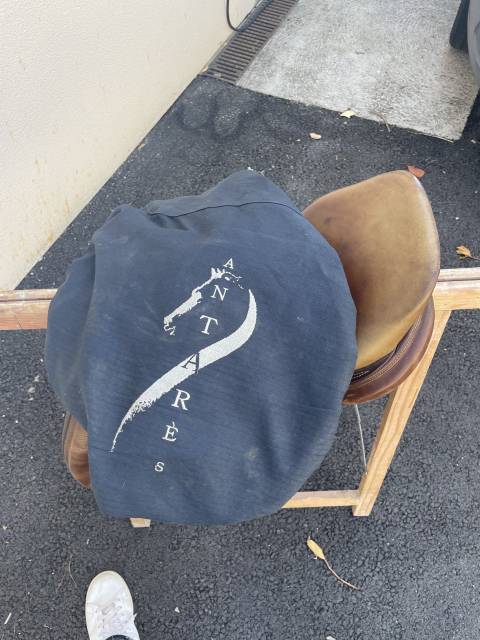 Sella da salto ostacoli Antar&egrave;s  17.5" - 2012