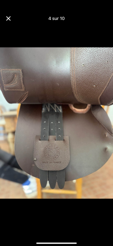 Sella da salto ostacoli Childeric FMP 175 17.5" - 2022