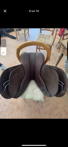 Sella da salto ostacoli Childeric FMP 175 17.5" - 2022