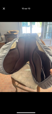 Sella da salto ostacoli Childeric FMP 175 17.5" - 2022