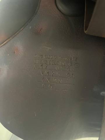 Sella da salto ostacoli Delgrange  17.5" - 2017