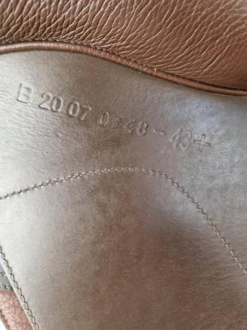 Sella da salto ostacoli Bates  17" - 2020