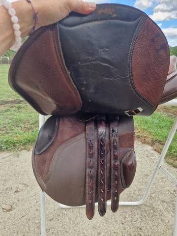 Sella da salto ostacoli Bates  17" - 2020