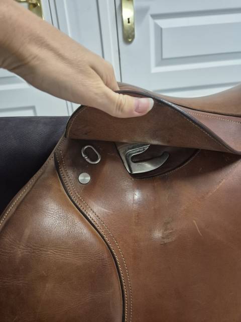 Sella da salto ostacoli  Mixte 17" - 2019