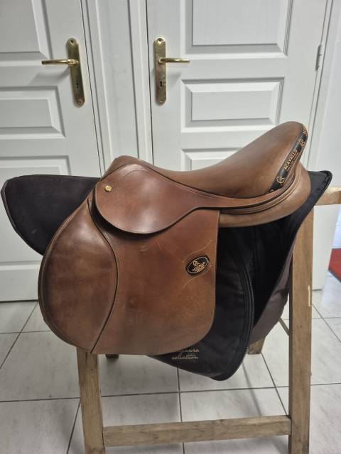 Sella da salto ostacoli  Mixte 17" - 2019