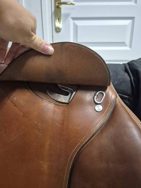 Sella da salto ostacoli  Mixte 17" - 2019