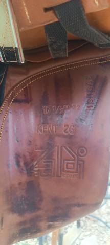 Sella da dressage Zaldi  17.5" - 2020