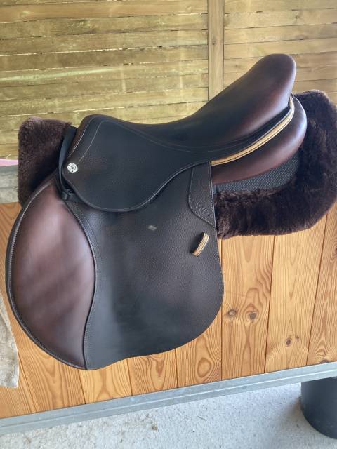 Sella da salto ostacoli CWD  17.5" - 2019