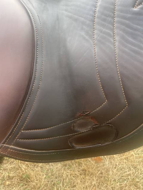 Sella da salto ostacoli CWD SE03 17" - 2011