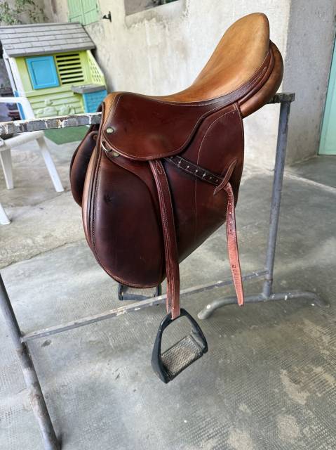 Sella mista Childeric  17.5" - 1998