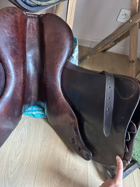 Sella mista Darroze  17.5" - 2010