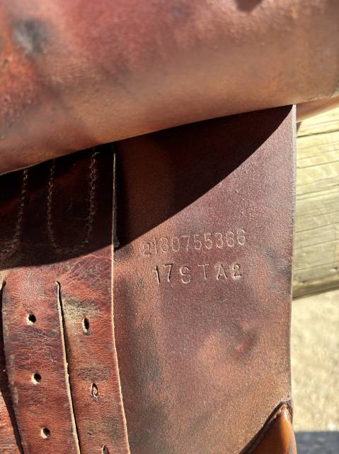 Sella mista Forestier  17" - 2012