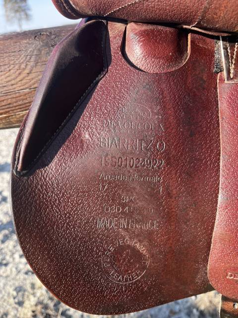 Sella mista Devoucoux  17" - 2019