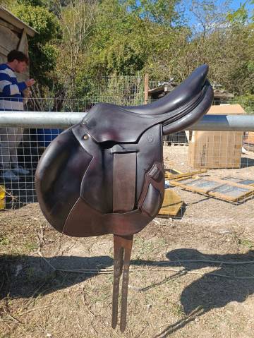 Sella da salto ostacoli Forestier  17.5" - 2014