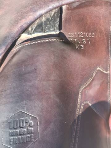 Sella da salto ostacoli Forestier  17.5" - 2014