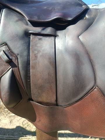 Sella da salto ostacoli Forestier  17.5" - 2014