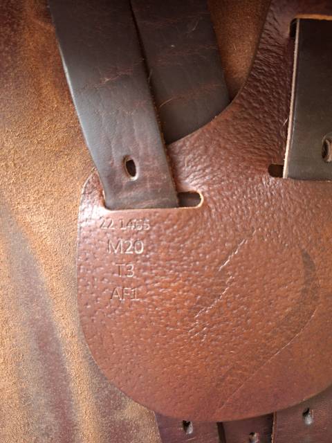 Sella da salto ostacoli Antarès  17" - 2022