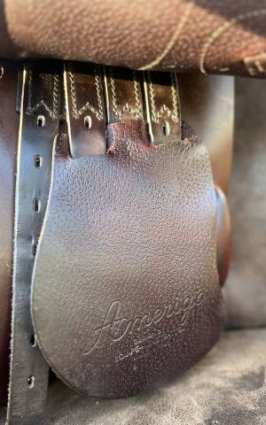 Sella da salto ostacoli Amerigo  17.5" - 2017