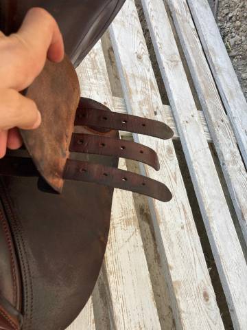 Sella Action Horse 17.5 colore marrone